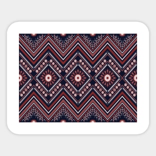 Geometric ethnic seamless pattern Sticker